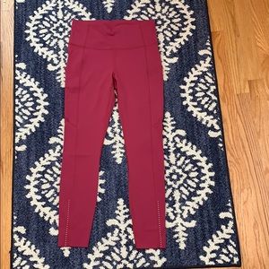 Lululemon fast and free leggings *reflective*